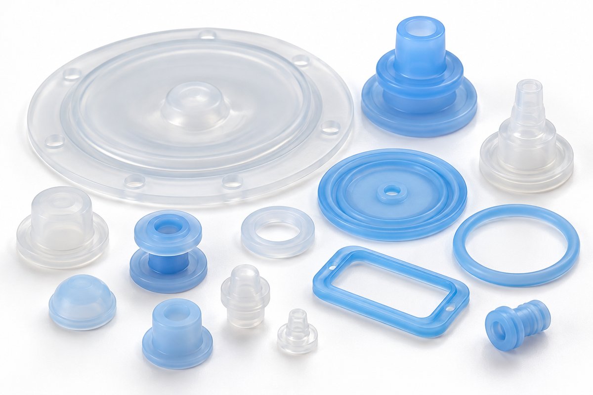 LSR molded parts